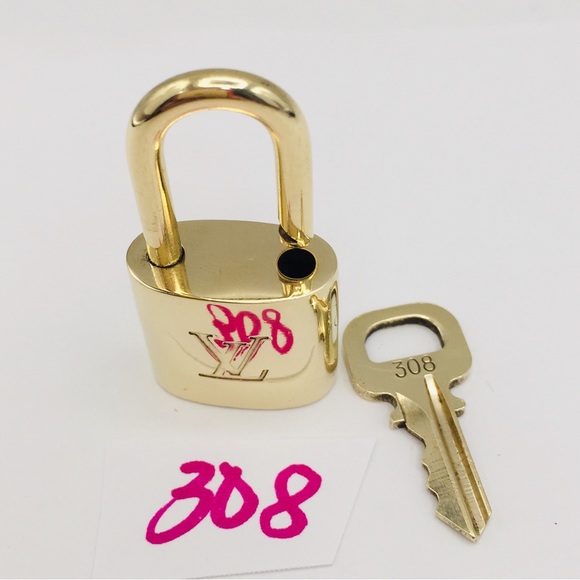 Authentic Louis Vuitton Lock And Key #308 - Picture 1 of 7